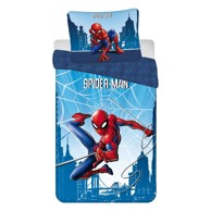JERRY FABRICS Pamučna dječja posteljina Spider-man "Blue" 140x200 cm, plava